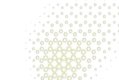 Disklerle vektör dokusu. Doğa tarzında bulanık halkaları olan güzel bir illüstrasyon. İş reklamları için tasarım.