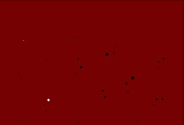 Dairesel ve küplü açık kırmızı vektör dokusu. Çemberler, üçgenler ve küplerle soyut gradyan çizimi. Reklamınız, posteriniz, afişiniz için en iyi tasarım.