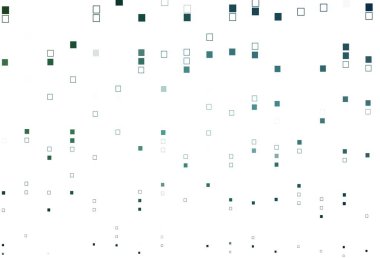 Açık yeşil arkaplanda çizgiler, dikdörtgenler var. Soyut arkaplanda dikdörtgenler ve renkli gradyanlar. Reklamlar için desen.