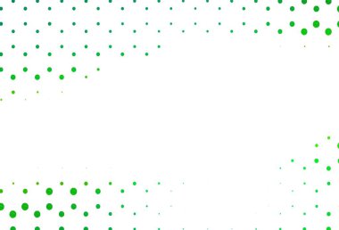 Açık yeşil, küreli sarı vektör deseni. 