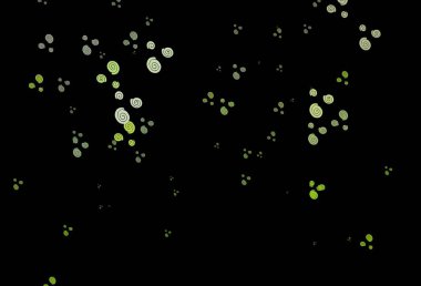 Soyut çizgileri olan koyu yeşil vektör arkaplan. Mermer stili ve gradyanı olan yepyeni renkli çizimler. İşiniz için yepyeni bir mermer tasarımı..