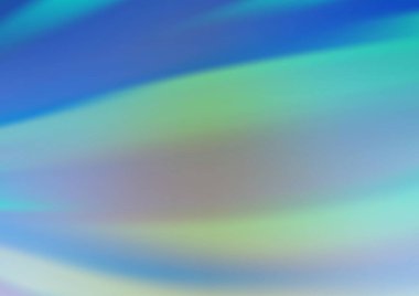 Bükülmüş kurdeleli vektör şablonu. Bulanık çizgilerden oluşan parlak çizimler. Reklamınız, broşürleriniz, broşürleriniz için yeni bir doku.