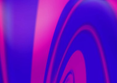 Bükülmüş kurdeleli vektör şablonu. Bulanık çizgilerden oluşan parlak çizimler. Reklamınız, broşürleriniz, broşürleriniz için yeni bir doku.