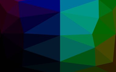 Çoklu renkli vektör üçgen mozaik dokusu