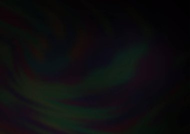 Bükülmüş kurdeleli vektör şablonu. Bulanık çizgilerden oluşan parlak çizimler. Reklamınız, broşürleriniz, broşürleriniz için yeni bir doku.