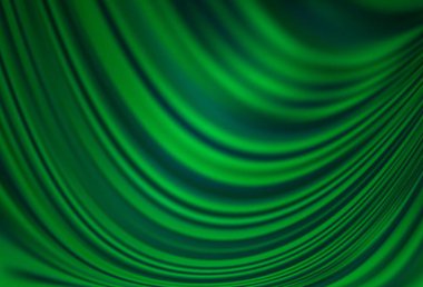 Bükülmüş çizgileri olan açık yeşil vektör şablonu. Eğilimli zarif, parlak bir çizim. İş tasarımınız için mermer biçimi.