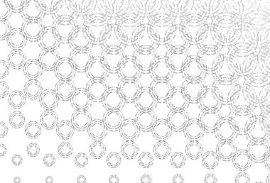 Açık gümüş, diskli gri vektör dokusu. Renkli su damlaları olan modern soyut çizimler. Reklamlar, broşürler için desen.