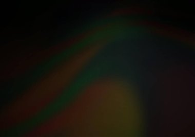 Bükülmüş kurdeleli vektör şablonu. Bulanık çizgilerden oluşan parlak çizimler. Reklamınız, broşürleriniz, broşürleriniz için yeni bir doku.