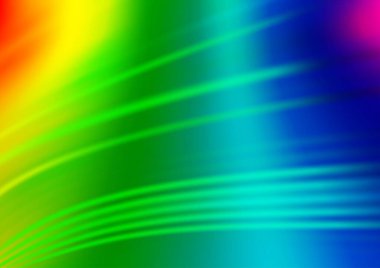 Bükülmüş kurdeleli vektör şablonu. Bulanık çizgilerden oluşan parlak çizimler. Reklamınız, broşürleriniz, broşürleriniz için yeni bir doku.