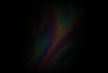 Bükülmüş kurdeleli vektör şablonu. Bulanık çizgilerden oluşan parlak çizimler. Reklamınız, broşürleriniz, broşürleriniz için yeni bir doku.