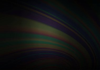 Bükülmüş kurdeleli vektör şablonu. Bulanık çizgilerden oluşan parlak çizimler. Reklamınız, broşürleriniz, broşürleriniz için yeni bir doku.