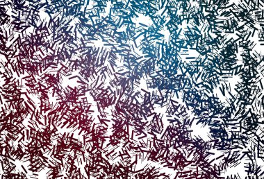 Dar çizgileri olan koyu yeşil vektör deseni. Renkli çubuklarla gösterişli soyut çizimler. TV reklamları için arkaplan.