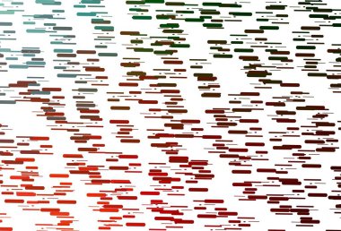 Açık Yeşil, tekrarlanan çubuklu kırmızı vektör şablonu. 