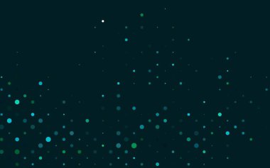 Disklerle vektör dokusu. Doğa tarzında bulanık halkaları olan güzel bir illüstrasyon. İş reklamları için tasarım.