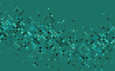 Açık Mavi, diskleri olan yeşil vektör dokusu.