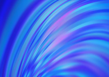 Bükülmüş kurdeleli vektör şablonu. Bulanık çizgilerden oluşan parlak çizimler. Reklamınız, broşürleriniz, broşürleriniz için yeni bir doku.