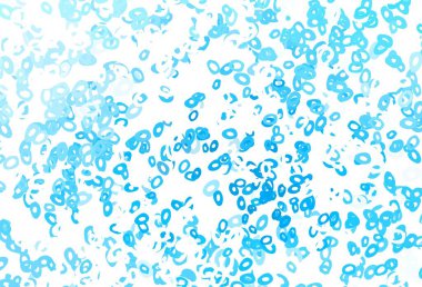 Açık yeşil, kırmızı vektör benekli. Bulanık dekoratif tasarım baloncuklu soyut tarzda. Marka kitabınız için şablon.