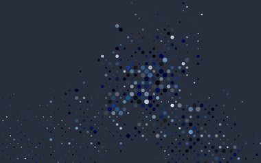 Dairesel hafif BLUE vektör şablonu.