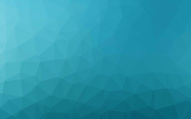 Açık Mavili vektör üçgen şablonu.