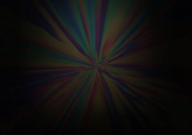 Bükülmüş kurdeleli vektör şablonu. Bulanık çizgilerden oluşan parlak çizimler. Reklamınız, broşürleriniz, broşürleriniz için yeni bir doku.