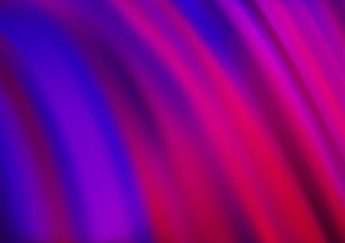 Bükülmüş kurdeleli vektör şablonu. Bulanık çizgilerden oluşan parlak çizimler. Reklamınız, broşürleriniz, broşürleriniz için yeni bir doku.