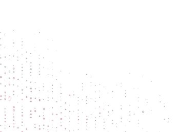 Açık mavi, kristalli, dikdörtgenli kırmızı vektör deseni. Soyut stil ve dikdörtgenlerle dekoratif tasarım. Cep telefonları için arka plan.