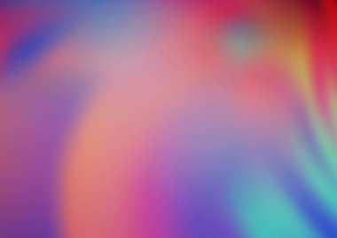 Bükülmüş kurdeleli vektör şablonu. Bulanık çizgilerden oluşan parlak çizimler. Reklamınız, broşürleriniz, broşürleriniz için yeni bir doku.