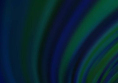 Bükülmüş kurdeleli vektör şablonu. Bulanık çizgilerden oluşan parlak çizimler. Reklamınız, broşürleriniz, broşürleriniz için yeni bir doku.