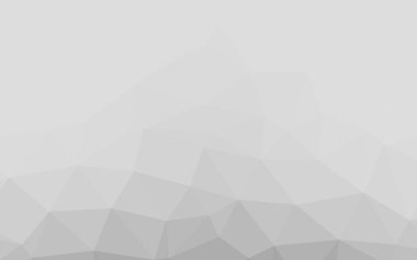 Açık Gümüş, Gri vektör soyut çokgen düzeni.