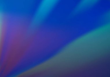 Bükülmüş kurdeleli vektör şablonu. Bulanık çizgilerden oluşan parlak çizimler. Reklamınız, broşürleriniz, broşürleriniz için yeni bir doku.