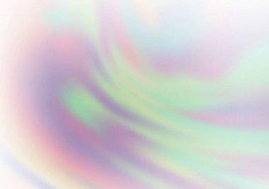 Bükülmüş kurdeleli vektör şablonu. Bulanık çizgilerden oluşan parlak çizimler. Reklamınız, broşürleriniz, broşürleriniz için yeni bir doku.