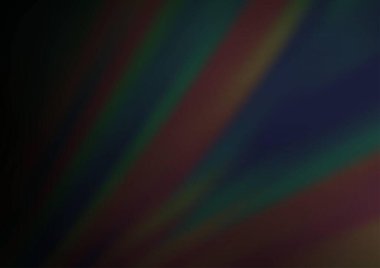 Bükülmüş kurdeleli vektör şablonu. Bulanık çizgilerden oluşan parlak çizimler. Reklamınız, broşürleriniz, broşürleriniz için yeni bir doku.