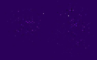 Noktalı açık Mor vektör arkaplanı.