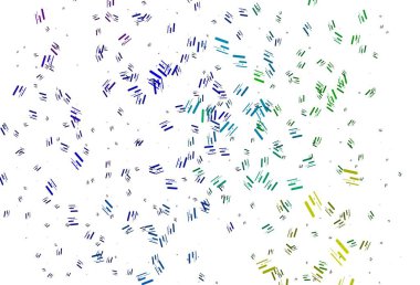 Açık Çokrenkli, düz çizgileri olan Gökkuşağı vektör düzeni. 