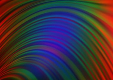 Multicolor vector background with lamp shapes