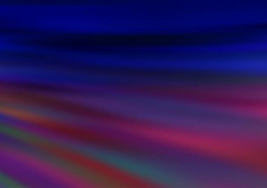 Koyu mavi, kırmızı vektör desenli çizgiler, oval.