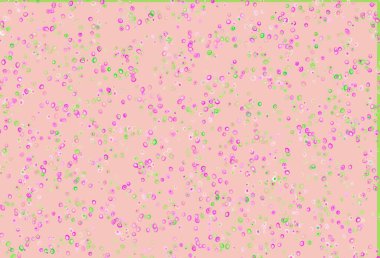 Disklerle vektör dokusu. Doğa tarzında bulanık halkaları olan güzel bir illüstrasyon. İş reklamları için tasarım.