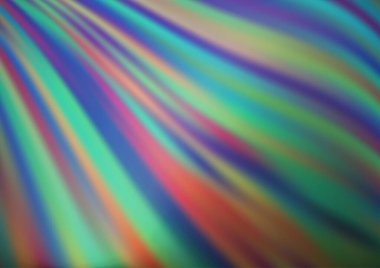 Multicolor vector background with lamp shapes