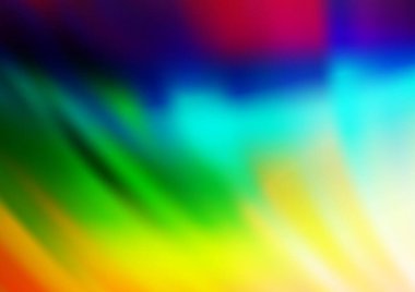 Multicolor vector background with lamp shapes