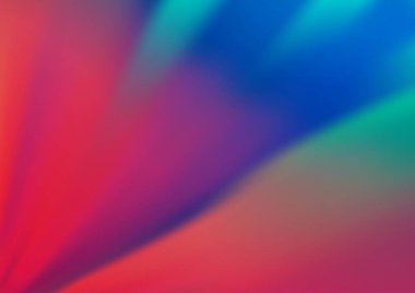 Bükülmüş kurdeleli vektör şablonu. Bulanık çizgilerden oluşan parlak çizimler. Reklamınız, broşürleriniz, broşürleriniz için yeni bir doku.