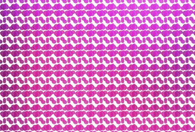 Sıvı şekilli açık pembe vektör deseni. Bulanık çizgiler ve dairelerden oluşan parlak çizimler. Reklamlarınız, posterleriniz, afişleriniz için yepyeni bir tasarım..