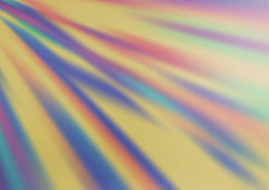 Bükülmüş kurdeleli vektör şablonu. Bulanık çizgilerden oluşan parlak çizimler. Reklamınız, broşürleriniz, broşürleriniz için yeni bir doku.