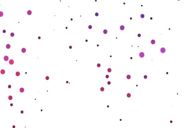 Küreli açık pembe vektör deseni. Doğa tarzında bulanık halkaları olan güzel renkli çizimler. Marka kitabın için tamamen yeni bir şablon.