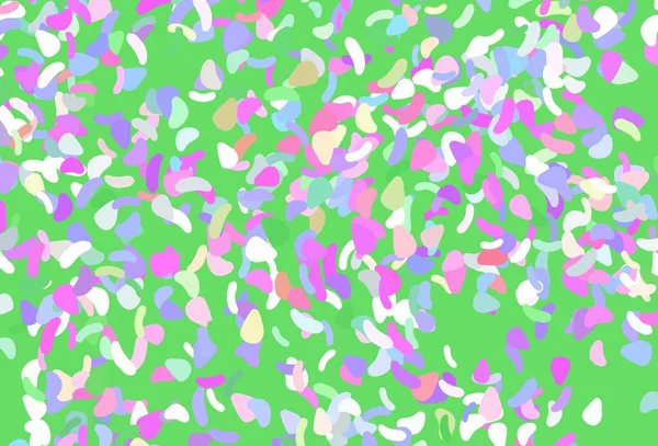Lumière Multicolore Fond Vectoriel Arc Ciel Avec Des Formes Abstraites — Image vectorielle
