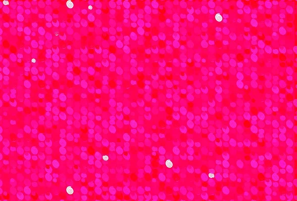 Luz Patrón Vectorial Rosa Con Formas Lámpara Ilustración Colorida Estilo — Vector de stock