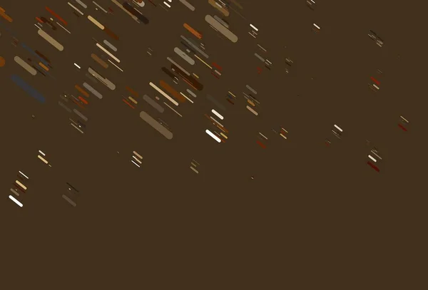 Světle Oranžové Vektorové Pozadí Dlouhými Čarami Moderní Geometrická Abstraktní Ilustrace — Stockový vektor