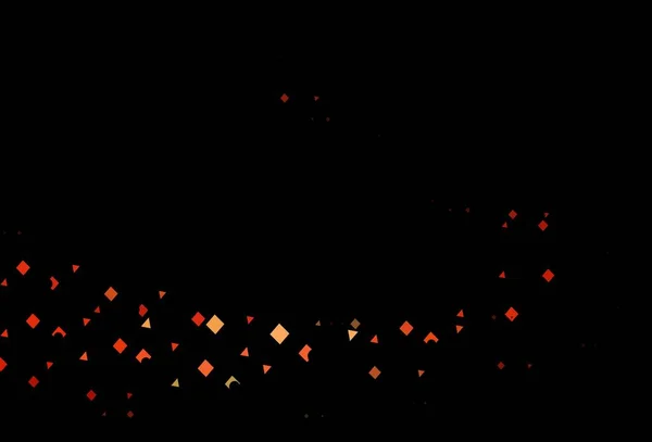 Темно Красный Векторный Узор Многоугольном Стиле Кругами Декоративный Дизайн Абстрактном — стоковый вектор
