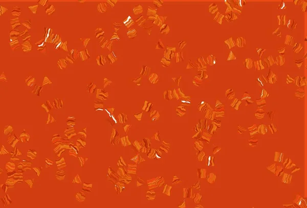 Textura Vectorial Naranja Claro Estilo Polivinílico Con Círculos Cubos Círculos — Vector de stock