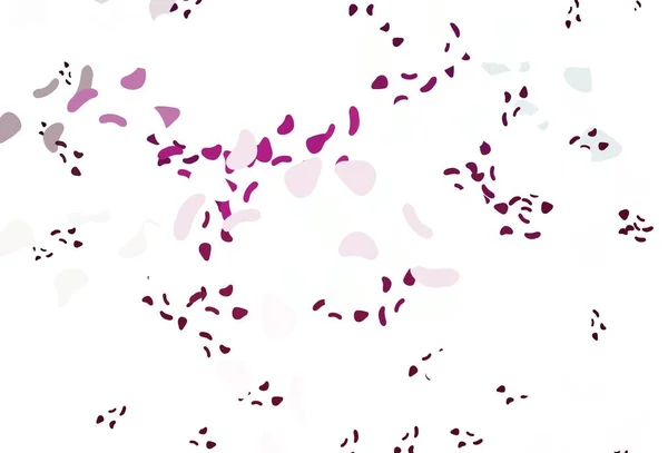 Ανοιχτό Ροζ Διάνυσμα Φόντο Αφηρημένες Μορφές Σύγχρονη Αφηρημένη Απεικόνιση Πολύχρωμες — Διανυσματικό Αρχείο