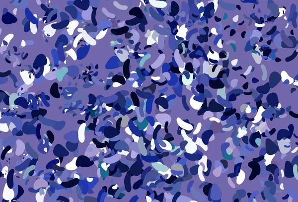 Modèle Vectoriel Rose Clair Bleu Avec Des Formes Memphis Illustration — Image vectorielle